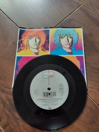 Robert Plant 7” single hurting kind vinyl record