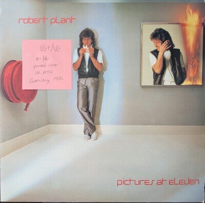 Robert Plant Pictures At Eleven Vinyl Record VG+/VG SSK59418 1982