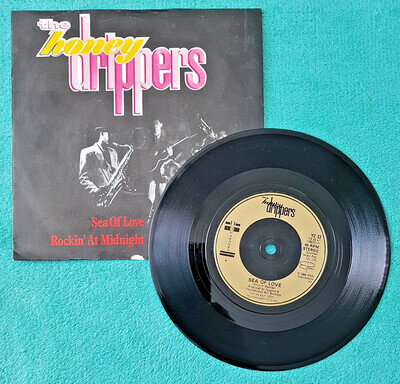 The Honeydrippers (Robert Plant) – Sea Of Love.. 1984 Original UK 7" single
