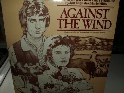 AGAINST THE WIND - JON ENGLISH/MARIO MILLO vinyl tv series soundtrack album