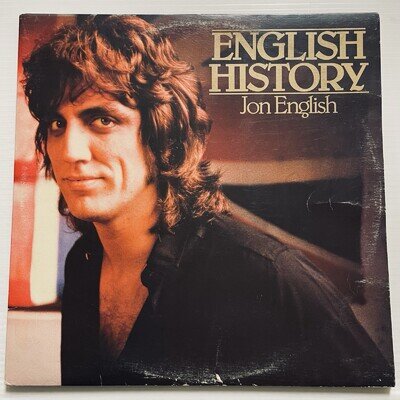 Jon English English History Vinyl Record 12” 33 RPM 9198 178 1 Mercury 1979