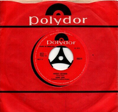 Robin Gibb:August October/Give me a smile:UK Polydor:1970