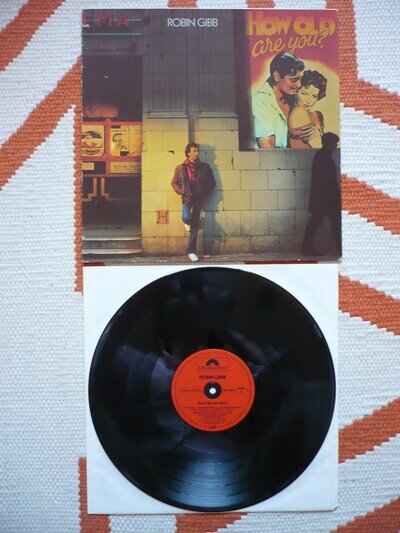 Bee Gees / Robin Gibb How Old Are You? Vinyl West German 1983 Polydor LP