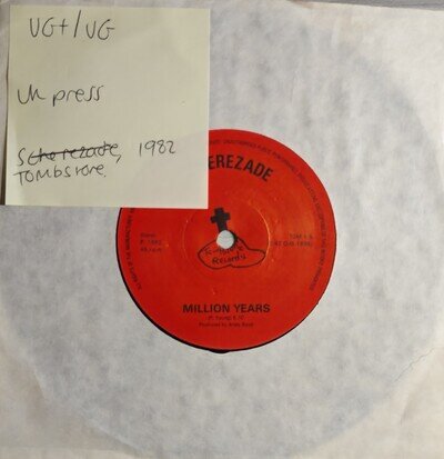 Robin Gibb One Million Years/Weekend Vinyl Record VG+/VG TOM1 1982