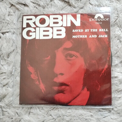 Robin Gibb Saved By The Bell Mother And Jack Scandanavian 7" Single The Bee Gees