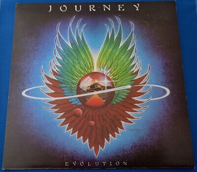 Journey Evolution Vinyl LP Record CBS 32342 VG/EX