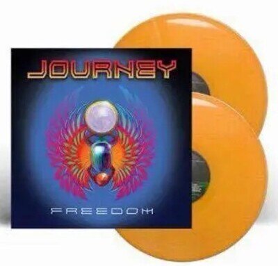 Journey Freedom LP Album vinyl record 2022 limited Edition Orange on Frontiers