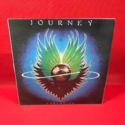 JOURNEY Evolution 1979 USA vinyl LP + INNER Just The Same Way original