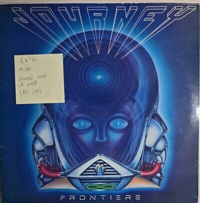 Journey Frontiers Vinyl Record EX/VG CBS25261 1983