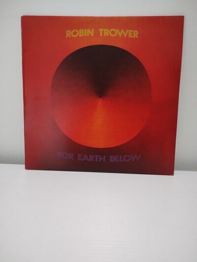 Robin Trower for Earth Below UK 1973 1st Press Chrysalis Records LP EX/VG+