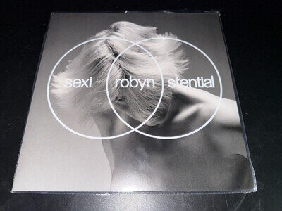 ROBYN Sexistential Deluxe Clear Vinyl LP Gatefold Limited Edition NEW