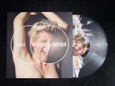 ROBYN Sexistential Blood Records Sparkler Effect Crystal Clear Vinyl LP NEW