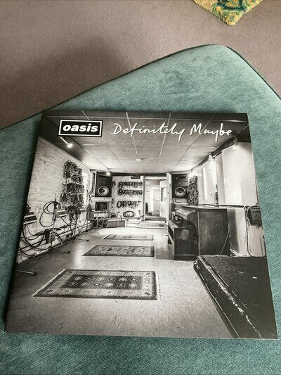 Oasis Definitely Maybe 30th Anniversary Edition Pearl Vinyl 2xLP 1858/2000 Mint