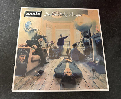 Oasis Definitely Maybe 12" Vinyl LP 33RPM Creation Records 1994