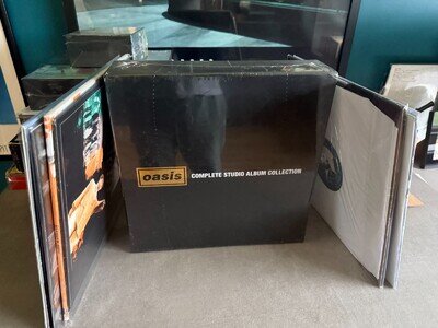 SEALED Oasis Complete Studio Album Collection Ltd Edition Box Set Gold 14 Vinyl