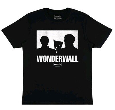 OASIS WONDERWALL T - SHIRT - LIMITED EDITION SOLD OVER 90 MINS ONLY - MEDIUM