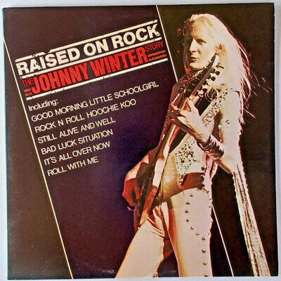 JOHNNY WINTER - THE JOHNNY WINTER STORY - 12” VINYL DOUBLE LP