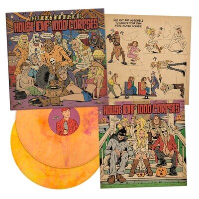 Rob Zombie The Words & Music Of House Of 1000 Corpses Vinyl LP X 2 Waxwork New