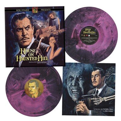 Rob Zombie Presents House On Haunted Hill Soundtrack Vinyl LP X 2 Waxwork New