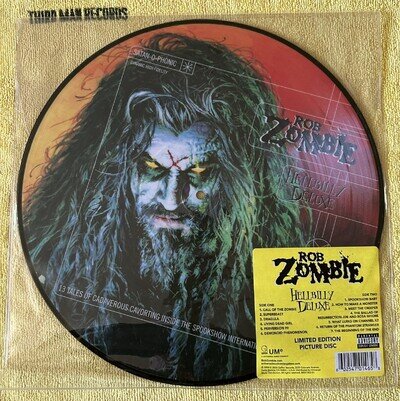 Rob Zombie Hellbilly Deluxe - Limited Edition Picture Disc - Excellent Condition