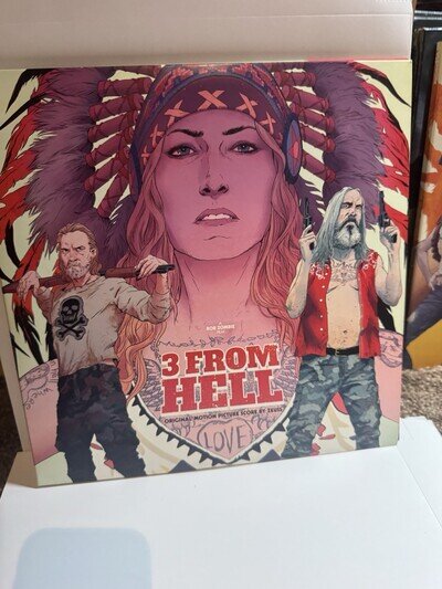 3 From Hell Vinyl Album Soundtrack Coloured Vinyl LP