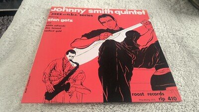 JOHNNY SMITH QUINTET JAZZ AT NBC STAN GETZ ALBUM RECORD VINYL LP RLP410 NM/NM
