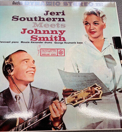 JERI SOUTHERN & JOHNNY SMITH JERI SOUTHERN MEETS Roulette SR52016 VGC