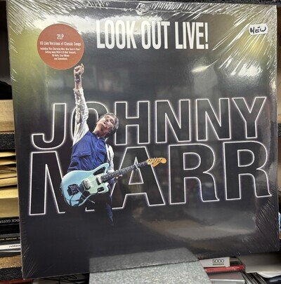 JOHNNY MARR - Look Out Live! NEW DOUBLE VINYL LIVE ALBUM- The Smiths Guitarist