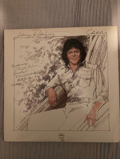 JOHNNY RODRIGUEZ SKETCHES, VINYL LP, SRM15022, VG+