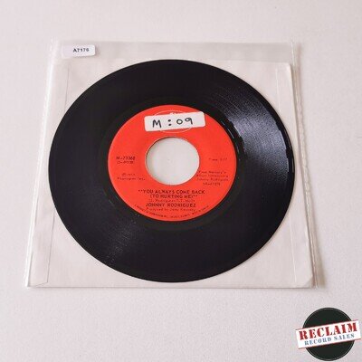 johnny rodriguez - you always come back (to hurting me) 7" vinyl record VG+