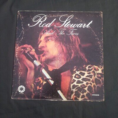 ROD STEWART- ROD STEWART AND THE FACES- VINYL SPB 4030 US BRILLIANT VINYL !!!