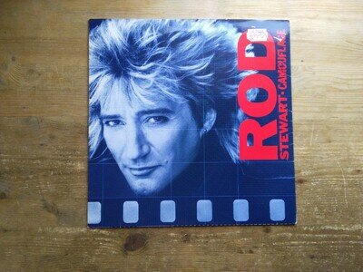 Rod Stewart Camouflage Excellent Vinyl LP Record Album 925095 (K1)
