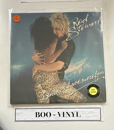Rod Stewart - Blondes Have More Fun - Gatefold Vinyl LP Record EX / EX CONDITION