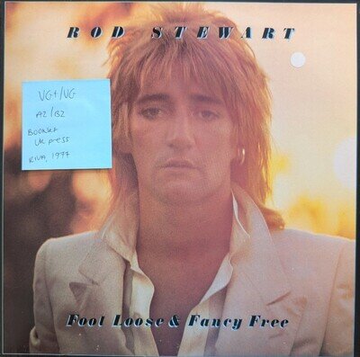 Rod Stewart Footloose & Fancy Free Vinyl Record VG+/VG+ RVLP5 1977