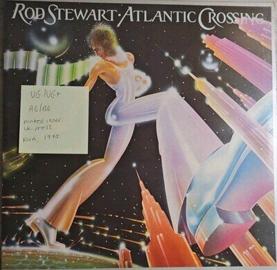 Rod Stewart Atlantic Crossing Vinyl Record VG/VG+ RVLP4 1975