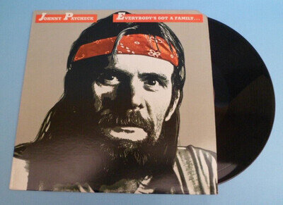JOHNNY PAYCHECK 12" LP Album EVERYBODY'S GOT A FAMILY JE36200 1979 Folk EX/VG