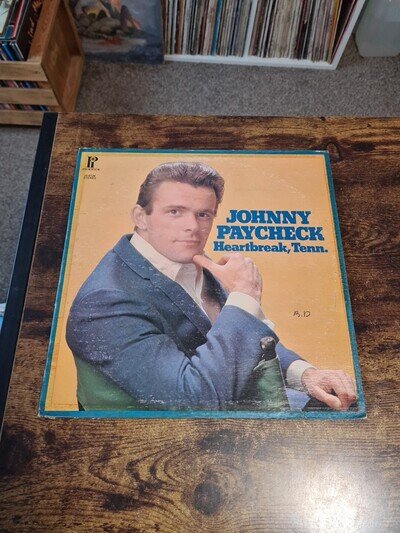 Johnny Paycheck - Heartbreak, Tenn - Hilltop - USA - 1972 - JS6124 - VG+ - VG