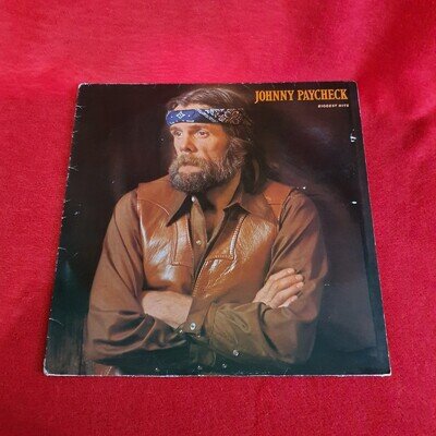 Johnny Paycheck - LP Biggest Hits - EPC 32305 1982 Good Condition