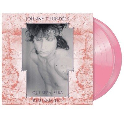 JOHNNY THUNDERS - QUE SERA & RARITIES (2025) NEW PINK DOUBLE VINYL LP. NY DOLLS