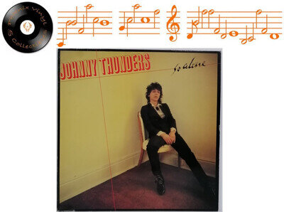 Johnny Thunders So Alone Vinyl LP + Inner Sleeve - EX