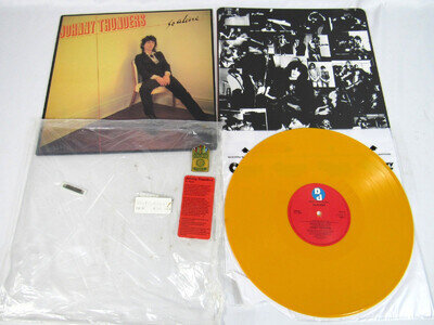 Johnny Thunders - So Alone 2014 Reissue Remaster Ltd Ed 12" Yellow Vinyl