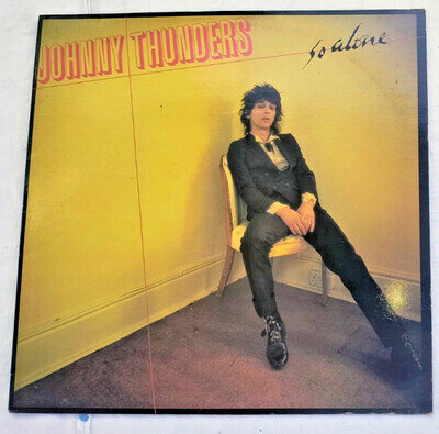 JOHNNY THUNDERS "SO ALONE" 1978 UK LP (THIN LIZZY, SEX PISTOLS, NEW YORK DOLLS)