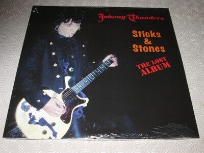 JOHNNY THUNDERS - STICKS & STONES - THE LOST ALBUM - DOUBLE LP - NEW