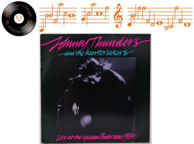 Johnny Thunders The Heart Breakers Live At The Lyceum Ballroom 1984 Vinyl LP EX