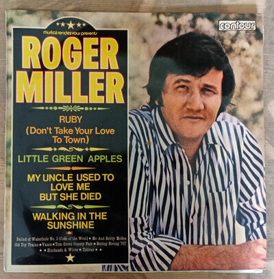ROGER MILLER - RUBY (DON'T TAKE YOUR LOVE TO TOWN) - UK VINYL LP