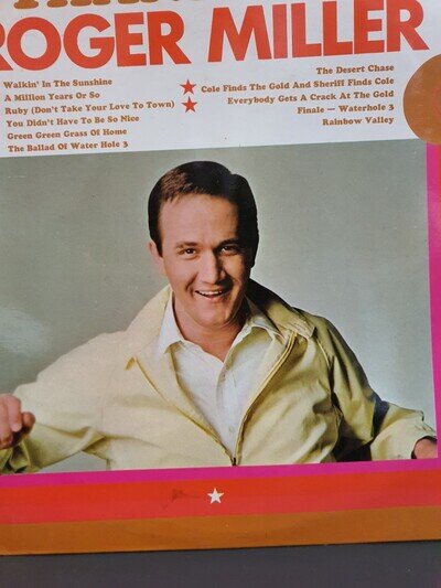 Roger Miller ‎– Thank You Roger Miller Philips ‎– 6850 011 UK Vinyl LP Album
