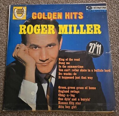 Vintage: 1971. Roger Miller. Golden Hits. LP. 12". Vinyl Record