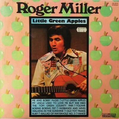 Roger Miller – Little Green Apples - LP Vinyl - 1972 - CN2013 - ADOA - EX/EX