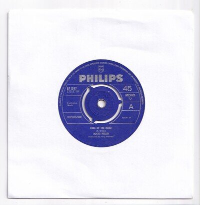 (AO390) Roger Miller, King Of The Road - 1965 - 7 inch vinyl