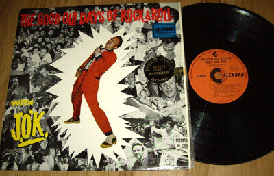JOHNNY O'KEEFE *OZ 1st Press 12" ' THE GOOD OLD DAYS OF ROCK & ROLL ' 1972 VGC